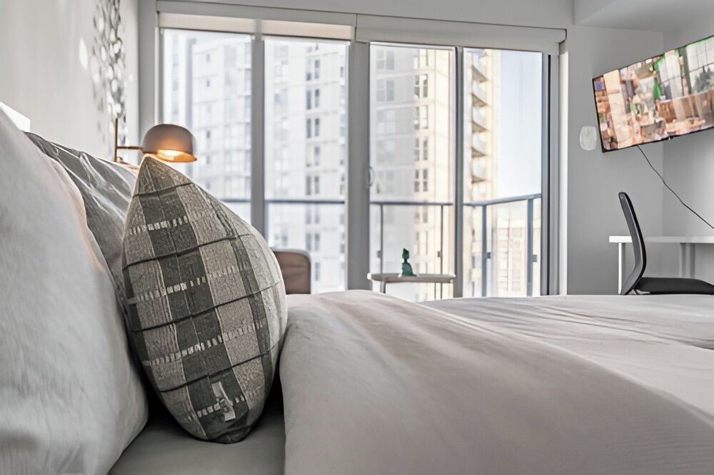 Luxury-Studio, Balkon, Stadtblick