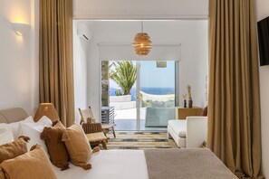7 bedrooms, iron/ironing board, free WiFi - Aegean Horizon Villa pool - My rental Homes (Mykonos)