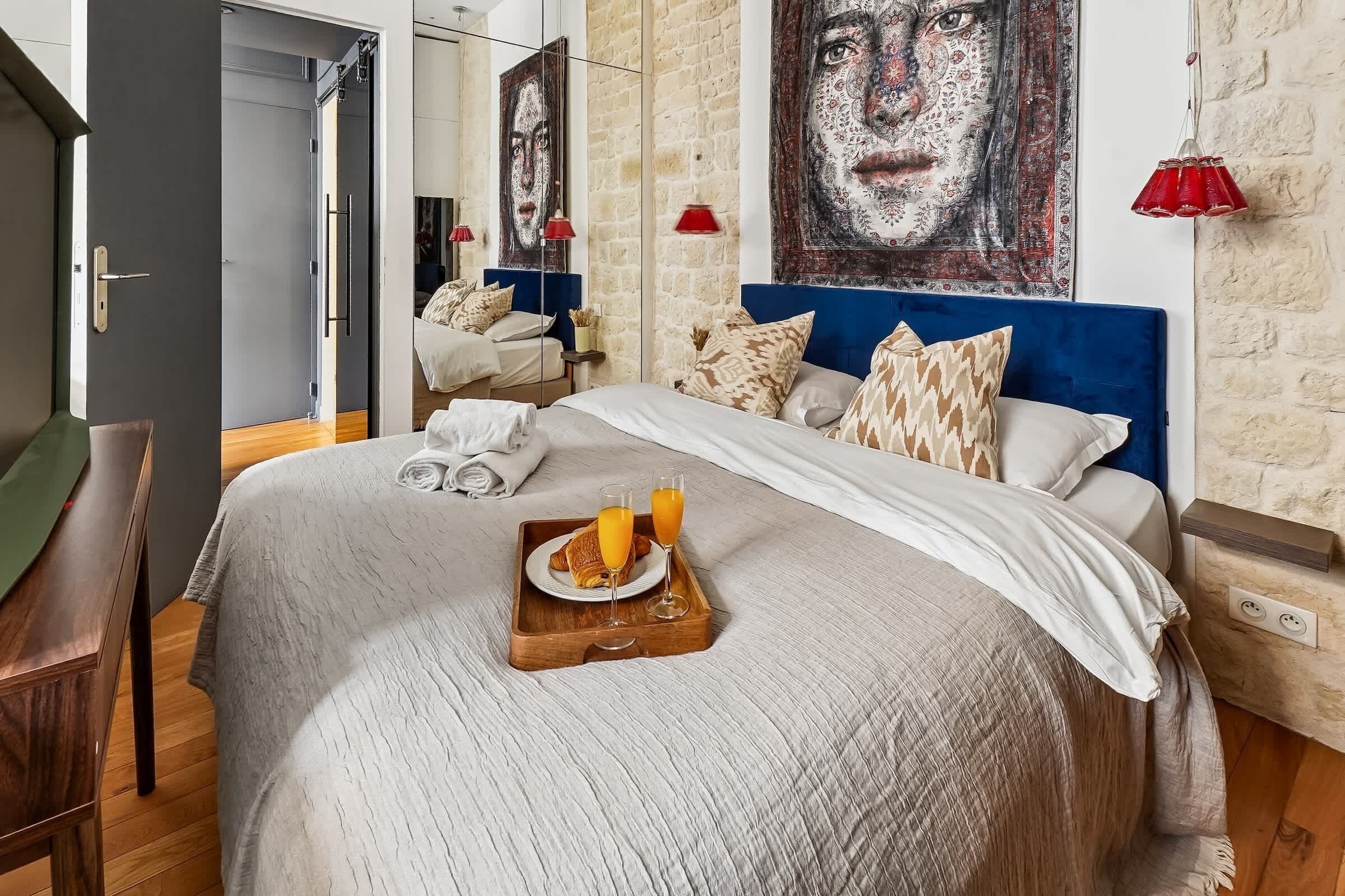1 Schlafzimmer, Bügeleisen/Bügelbrett, Reisekinderbett, kostenloses WLAN