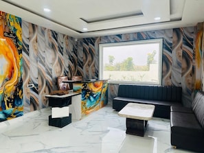 Kahden hengen huone, kaupunkinäköala | Aula