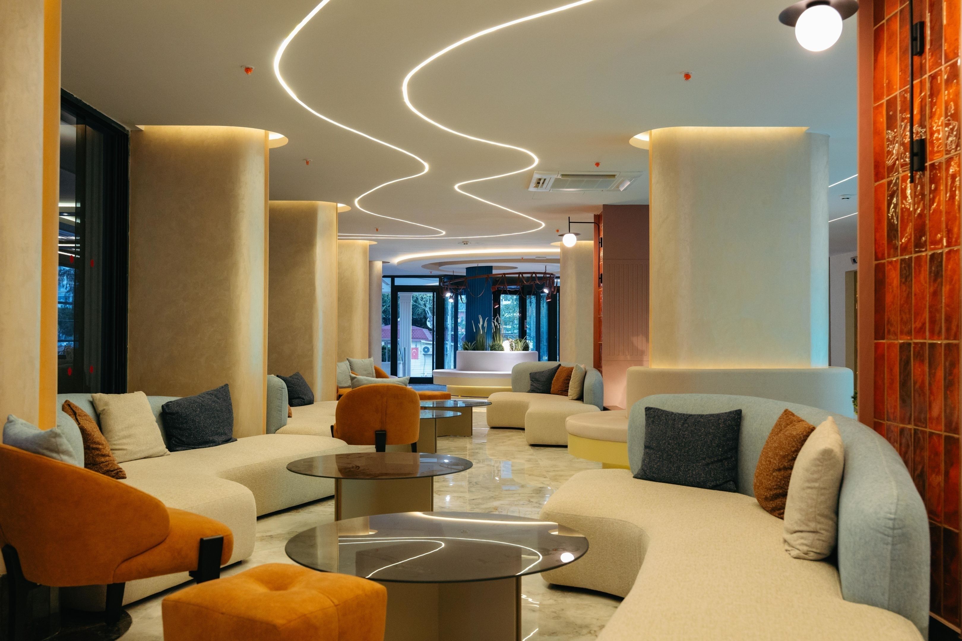 Khu tiếp khách ở sảnh