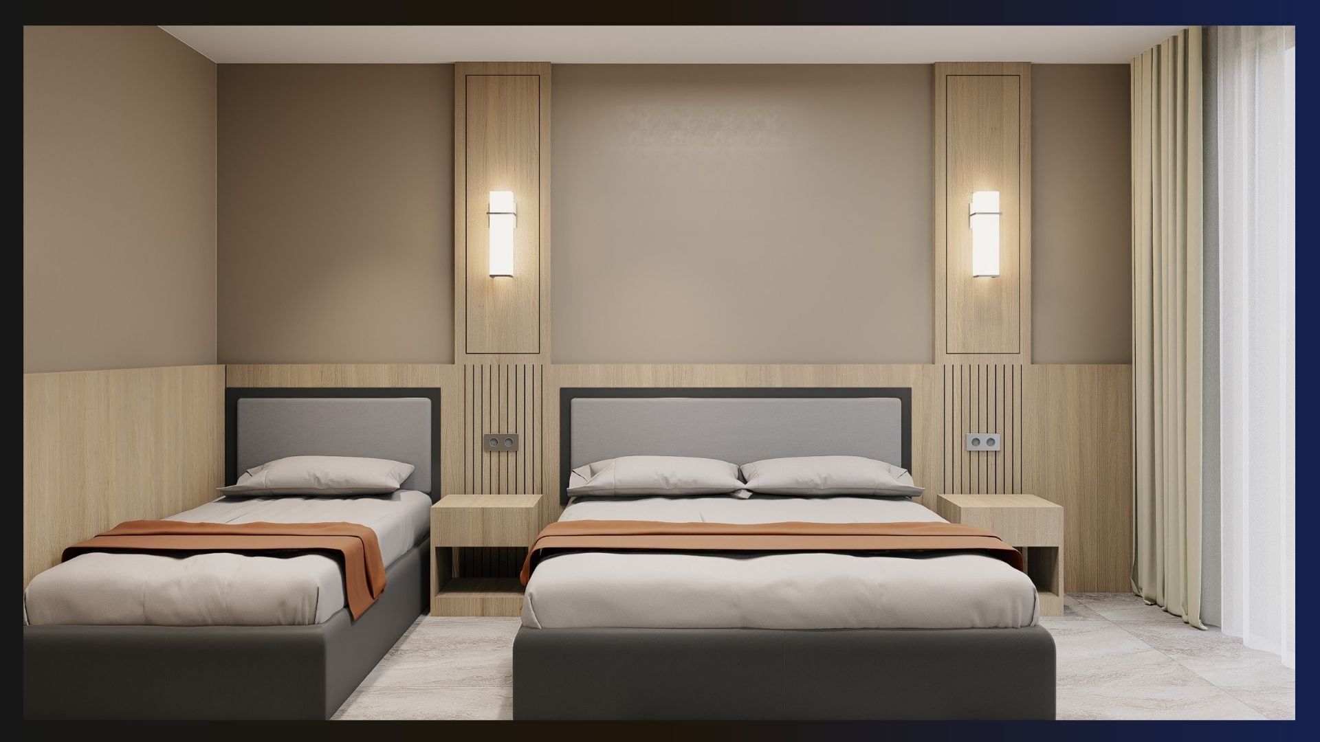 Quarto standard, sacada