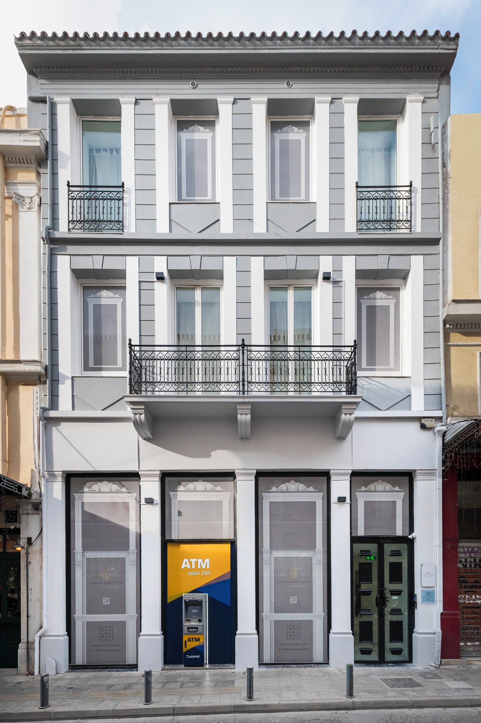 Fassade der Unterkunft