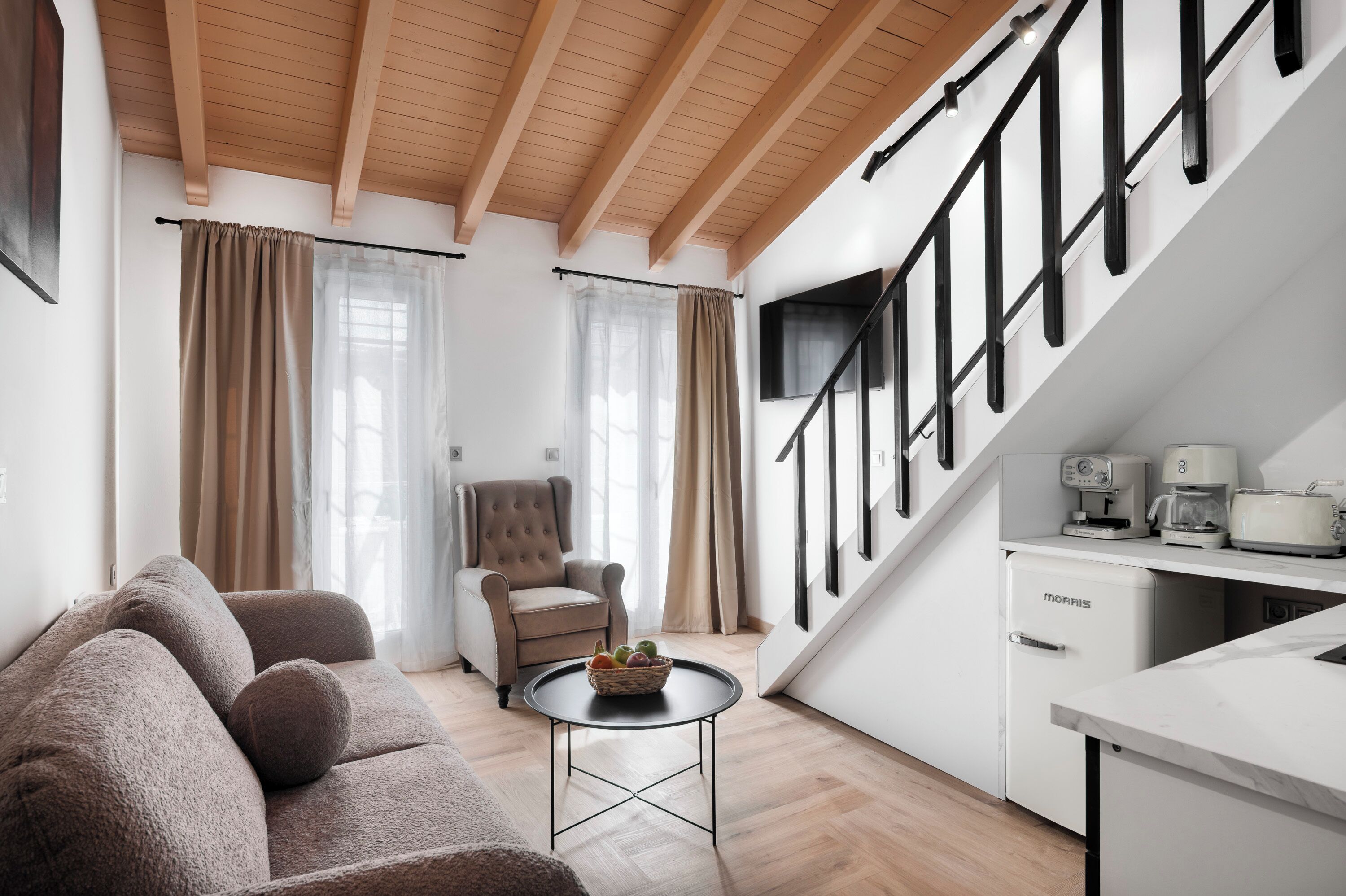 Acropolis View Loft Suite | Zona de estar