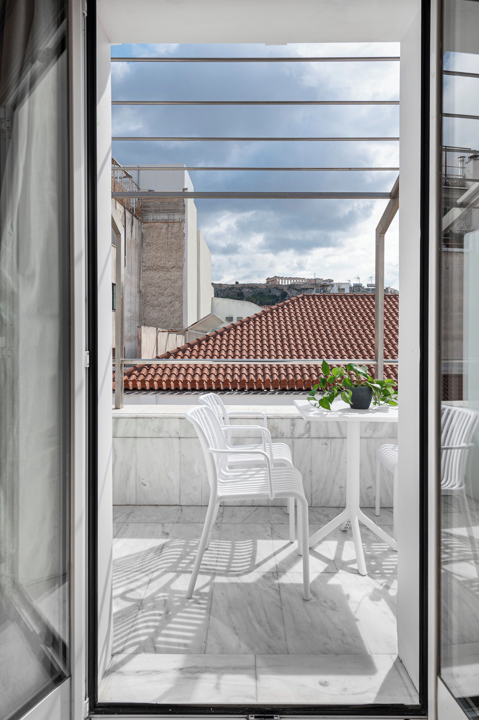 Acropolis View Loft Suite | Terraza o patio