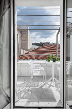 Acropolis View Loft Suite | Terrace/patio - Athenian Heart Suites  (Athens)