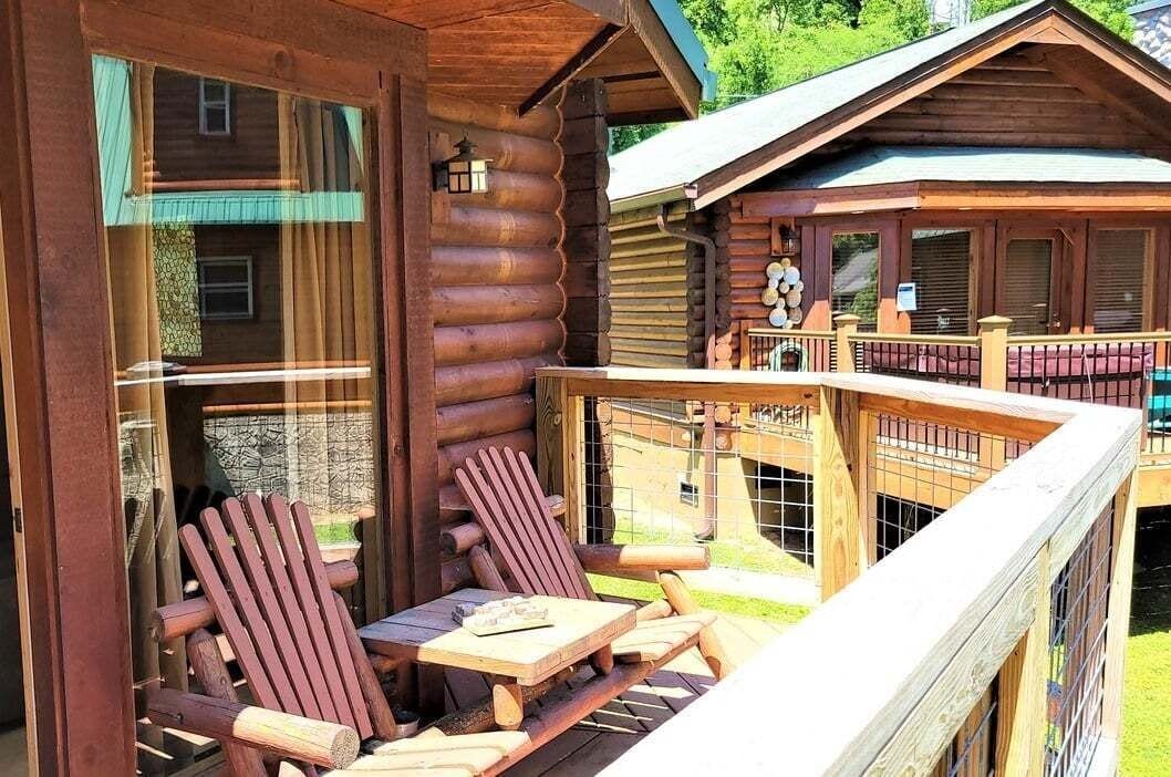 Ferienhütte, 1 Schlafzimmer | Terrasse/Patio