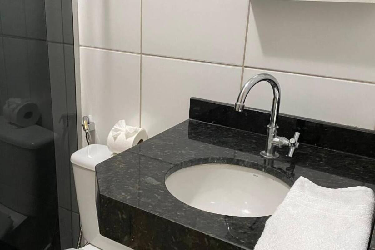 Comfort Triple Room | Bathroom | Shower, hair dryer, towels, soap