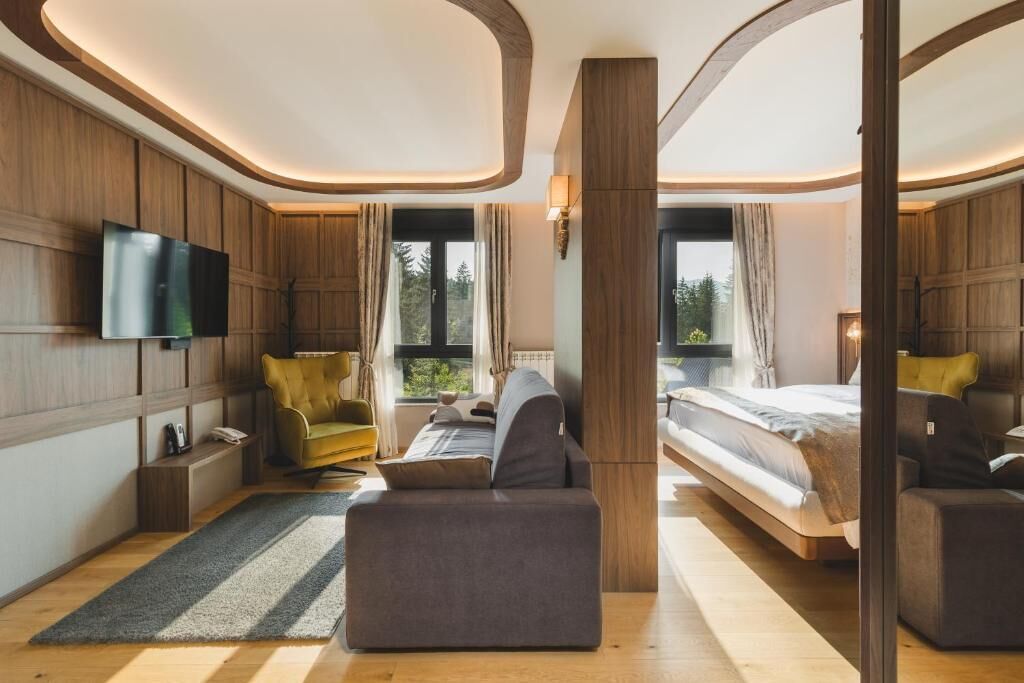 Deluxe-Einzelzimmer, 1 King-Bett und Schlafsofa