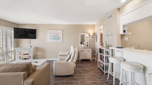 Smart TV - Latitude 6 - Spectacular oceanfront views!1BD/2BA. Sleeps 6 (Panama City Beach)