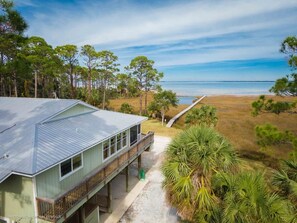 Exterior - Heated Saltwater Pool, Bayfront Views & Coastal Comfort at Bay Beauty (Port St. Joe)