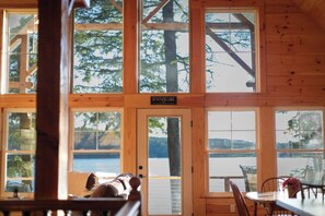 Interior - Lakefront Cabin with Private Dock & Stunning Views (Barnstead)