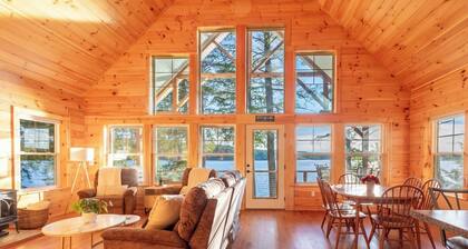 Lakefront Cabin with Private Dock & Stunning Views