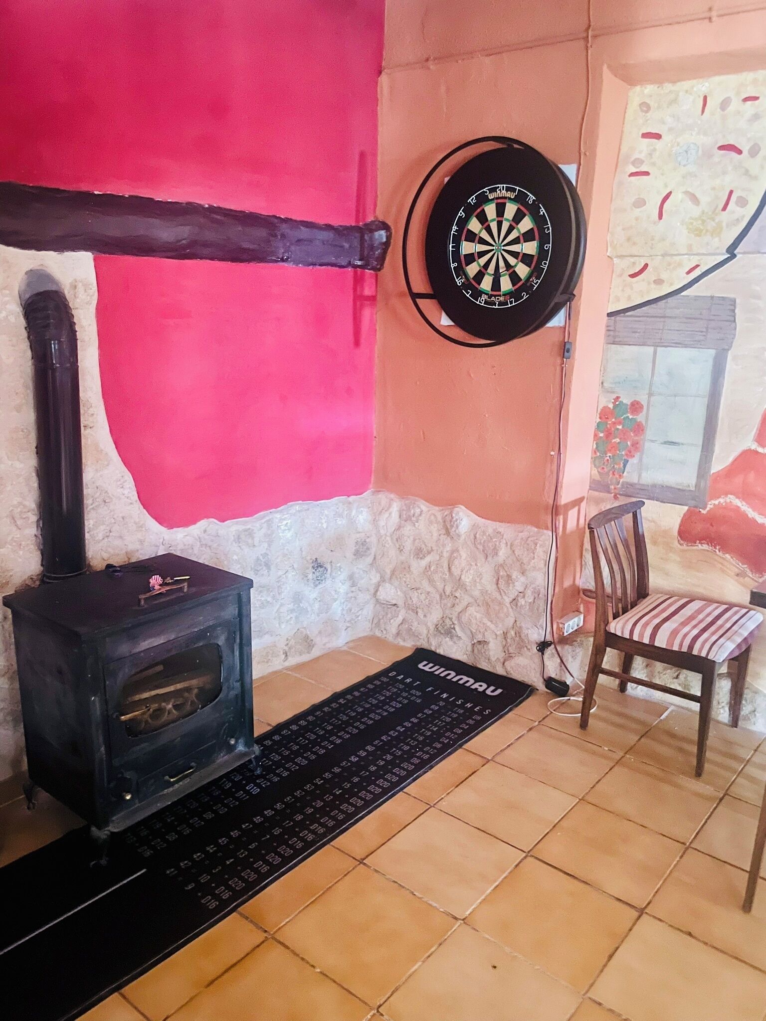 Casa, varias habitaciones, fumadores, piscina privada | Interior