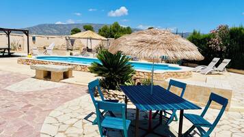 House, Multiple Bedrooms, Smoking, Private Pool | Terrace/patio