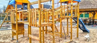 A Wooden Holiday Cottage in a Highlander Style