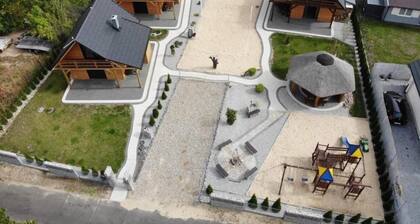 A Wooden Holiday Cottage in a Highlander Style
