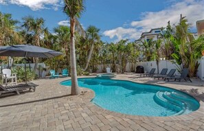 Pool - The Pool House~Steps to Beach & Siesta Key Village (Siesta Key)