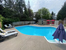 Seasonal outdoor pool