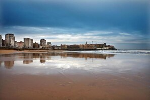 Beach nearby, white sand