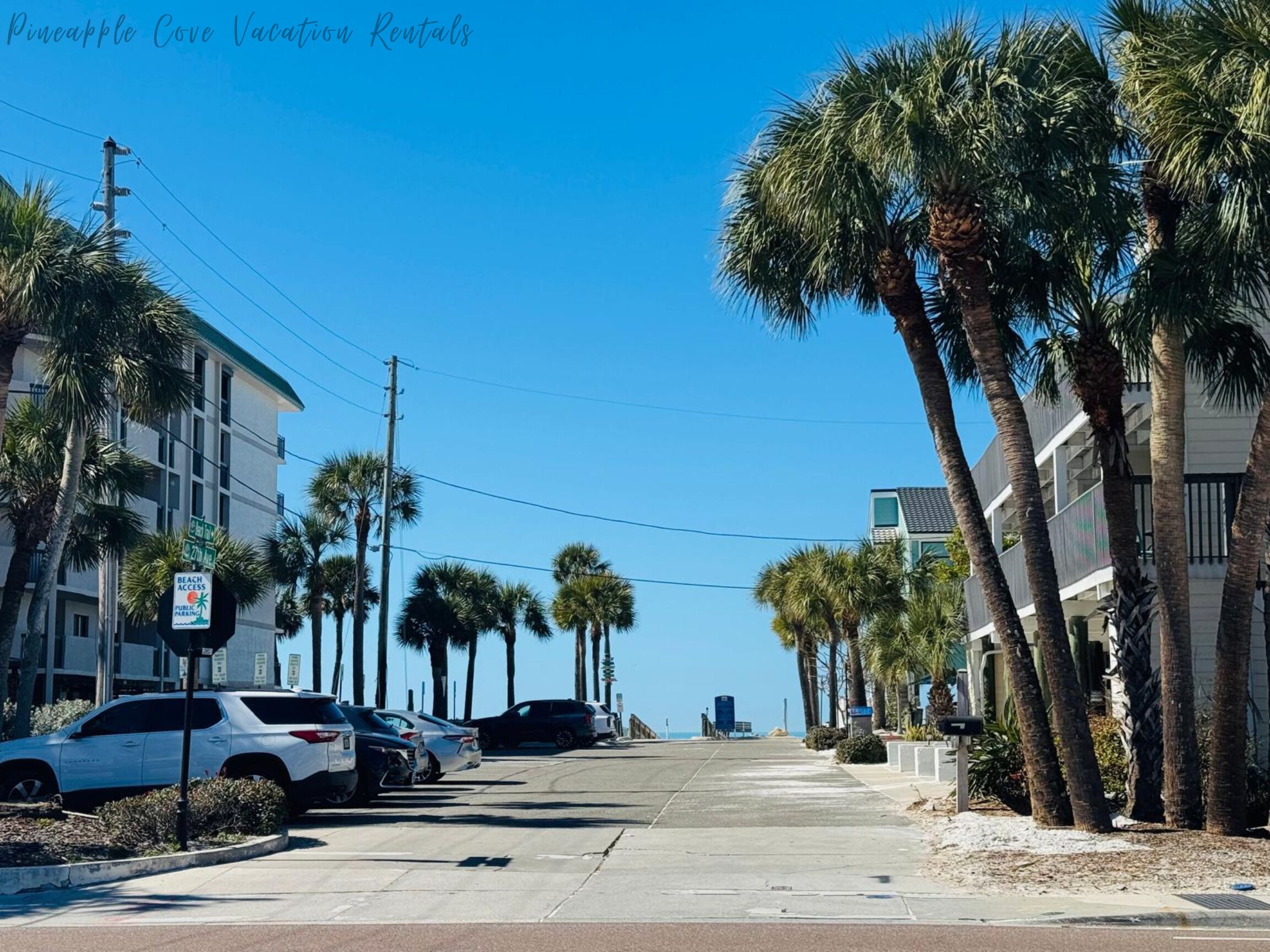 Beach access is directly across the street.