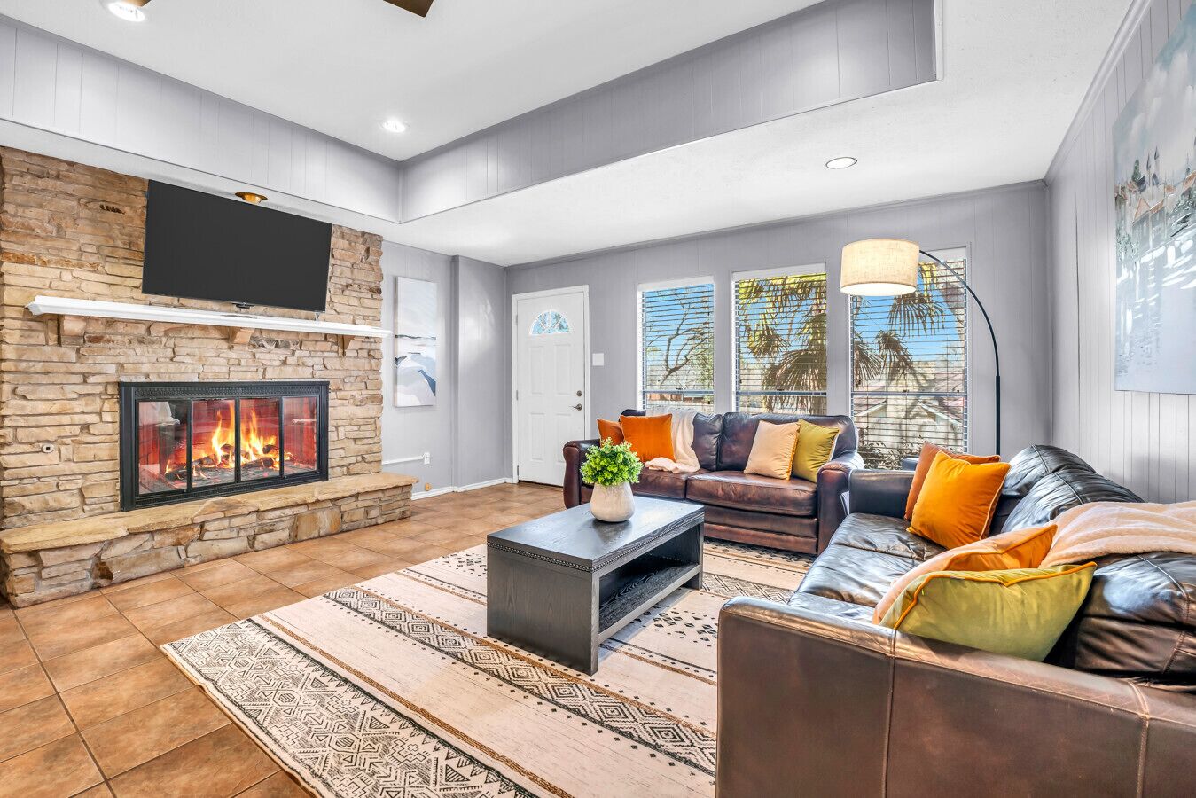 Área de sala de estar