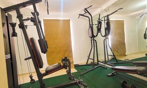 Hus, 2 soverom, terrasse | Treningsfasiliteter