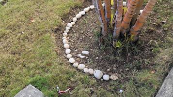 House, 2 Bedrooms, Patio | Property grounds