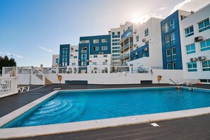 Outdoor pool - Apartment Bay View Sofia with sea view and pool and garage (Albufeira)
