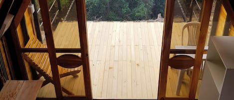 Chalet Deluxe, balcon, vue sur la montagne | Intérieur