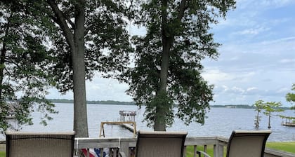 Waterfront loft with beautiful views of the Perquimans River from Sunset Loft!