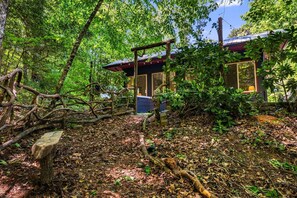 Property grounds - Trail on Property, Amazing AVL Location, & Hot Tub (Asheville)
