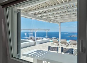 Outdoor dining - Sunset Vibes I villa (Mykonos,)