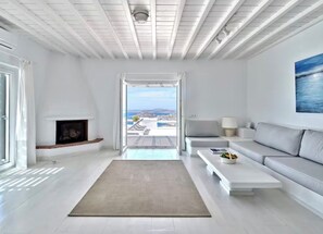 Living area - Sunset Vibes I villa (Mykonos,)