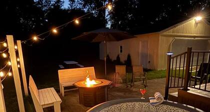 Hot Tub Outdoor Living Game Room Coffee Bar
