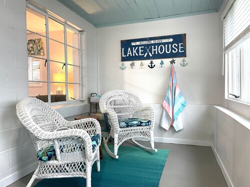 Lake Front Cottage Kayaks Game Table Fun