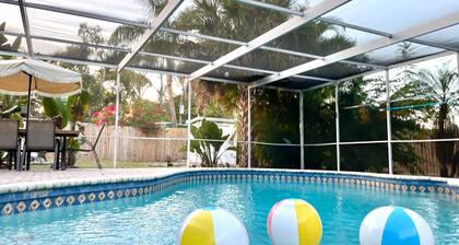 Sarasota Family Home Private Heated Pool Relax