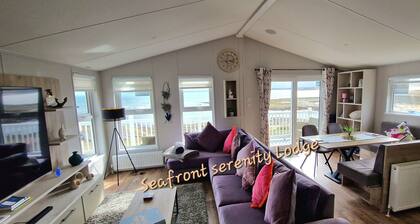 New south facing lodge, amazing sea views, town amenities and beaches nearby.