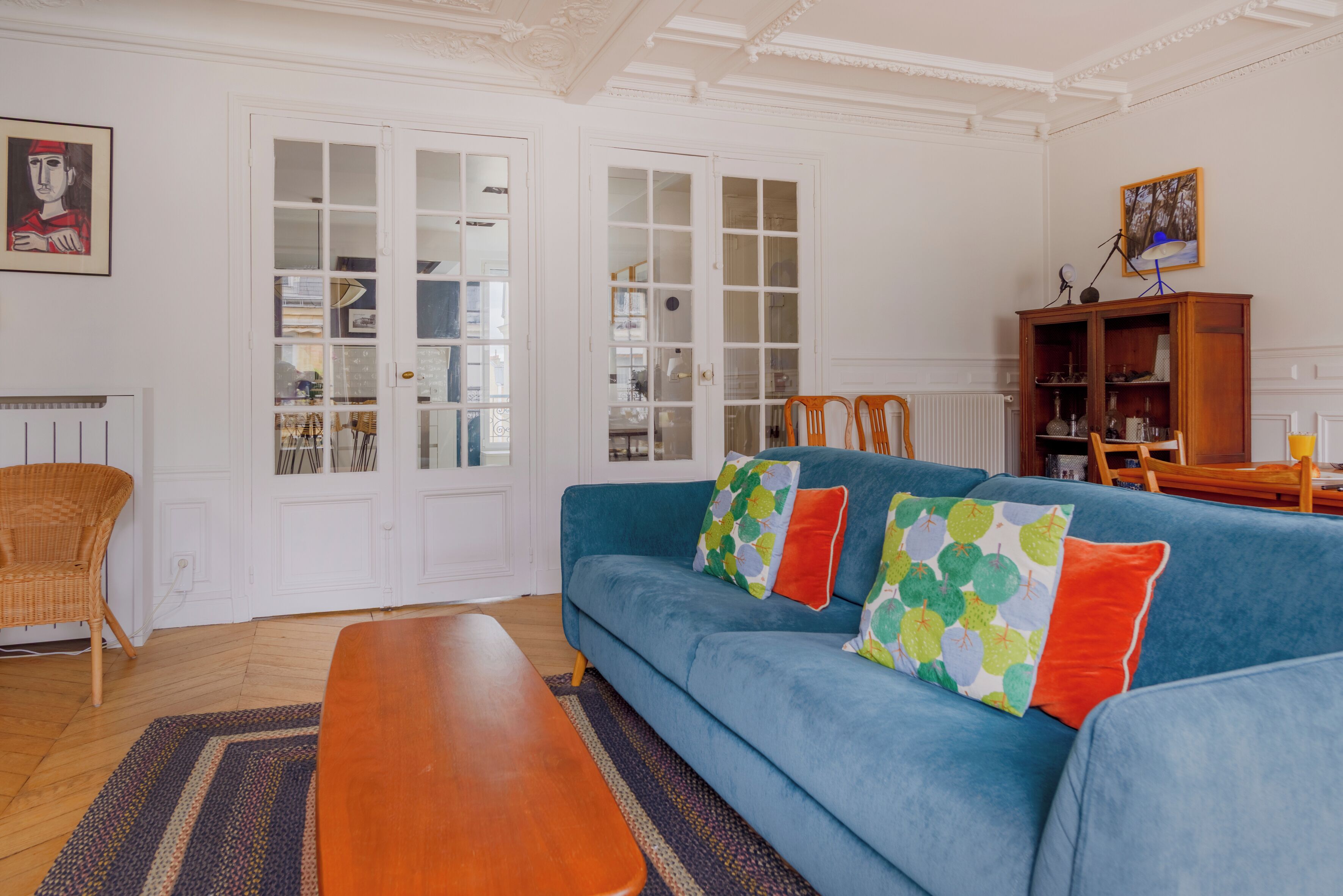 Leilighet – comfort, byutsikt | Oppholdsområde