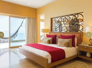 1 bedroom, iron/ironing board, Internet, bed sheets - Magnificent Ocean view suite with private balcony jacuzzi (Puerto Vallarta)