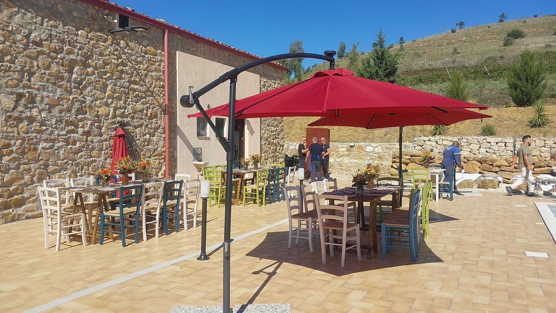 Kamar Quadruple Comfort, patio | Tempat makan outdoor