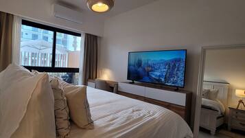 Apartment, 1 Schlafzimmer, barrierefrei, Balkon | Zimmerausstattung