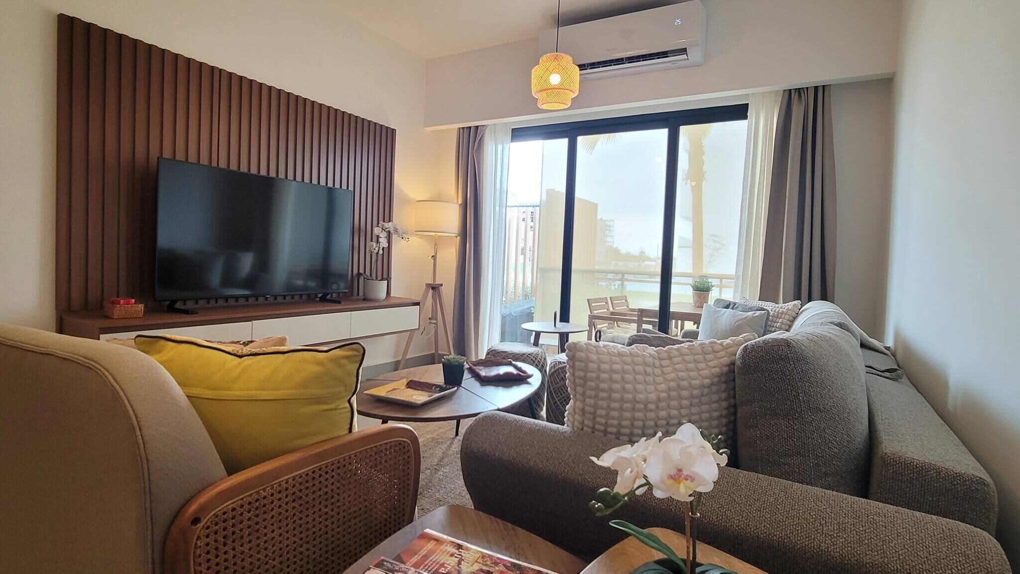 Apartemen, 1 kamar tidur, akses difabel, balkon | Ruang keluarga