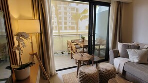 Apartment, 1 Bedroom, Accessible, Balcony | Living area - New Exclusive 1BR Condo Capcana With Terrace (Punta Cana)