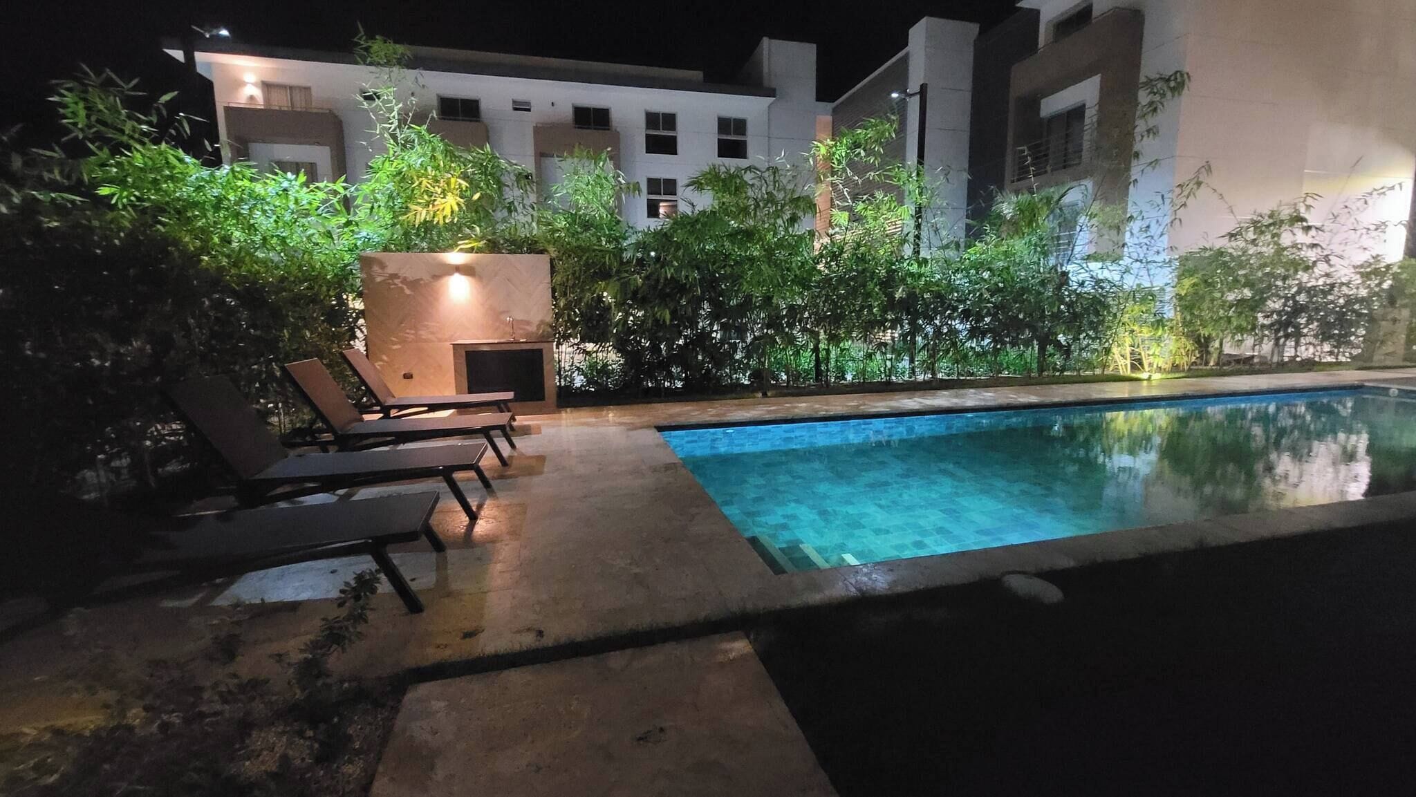 Lägenhet - 1 sovrum - tillgänglighetsanpassat - balkong | Pool