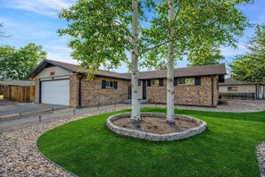 Exterior - Berthoud Basecamp Private Hot Tub & Backyard Oasis (Berthoud)