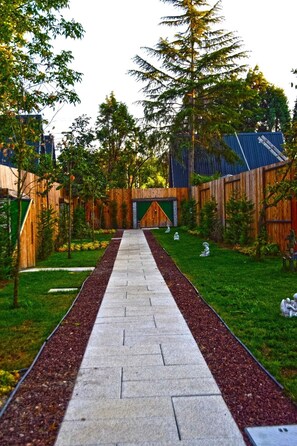 Overnatningsstedets område