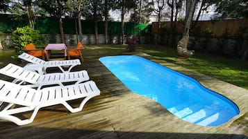 Bungalow Deluks, pemandangan kebun | Teras/patio