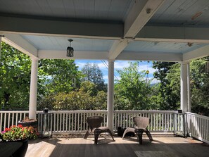 Terrace/patio - Light-filled treetop apartment close to downtown Greenfield and Highland Park (Greenfield)