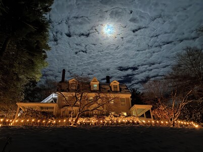 Light-filled treetop apartment close to downtown Greenfield and Highland Park